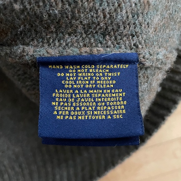 Ralph Lauren Rugby Wool Cardigan Sweater - Picture 12 of 13